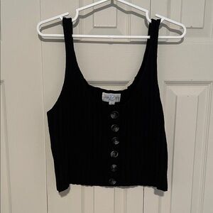 Cropped Sweater Tank